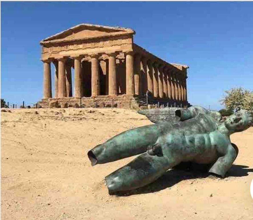 Appartamento Il Sole 2 Piano Realmonte Buitenkant foto